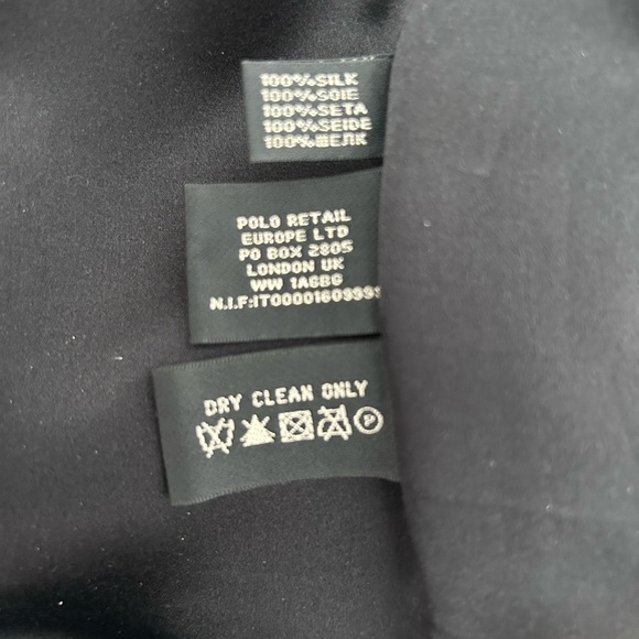 Ralph Lauren Black Label Sleeveless 100% Silk  Knee-Length Sheath Dress Sz 6 - Picture 7 of 10